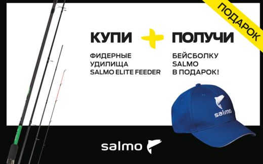 Акция Salmo: бейсболки в подарок
